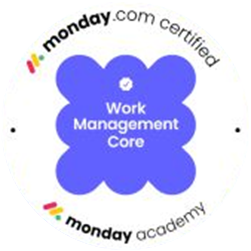 monday.com certified, Work Management Core, monday academy